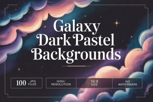 Download Galaxy Dark Pastel Backgrounds - Pastel backgrounds Collection
